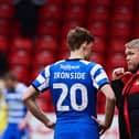Joe Ironside is hoping to become the first Rovers player to hit 20 league goals in a season for five years. Pic: Howard Roe.