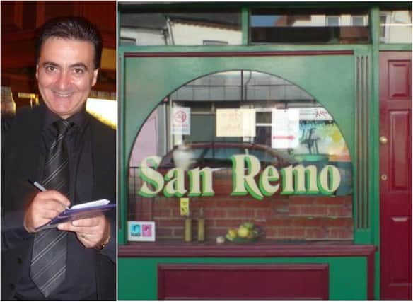 San Remo owner Nino Romero is closing the restaurant after 38 years.