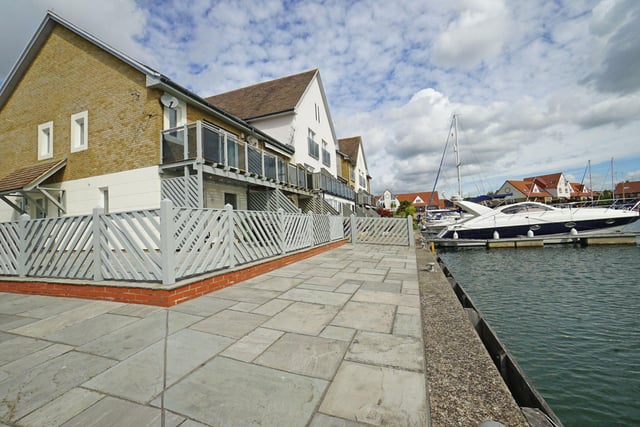 A four bedroom town house is currently on sale in Bryher Island, Port Solent and is available for £1.195 million.