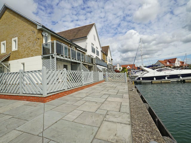 A four bedroom town house is currently on sale in Bryher Island, Port Solent and is available for £1.195 million.