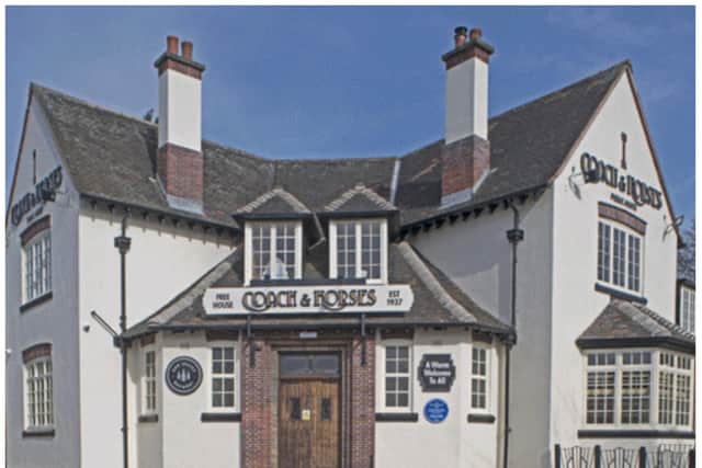The Coach and Horses has been praised for its design.