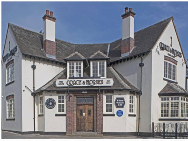 The Coach and Horses has been praised for its design.