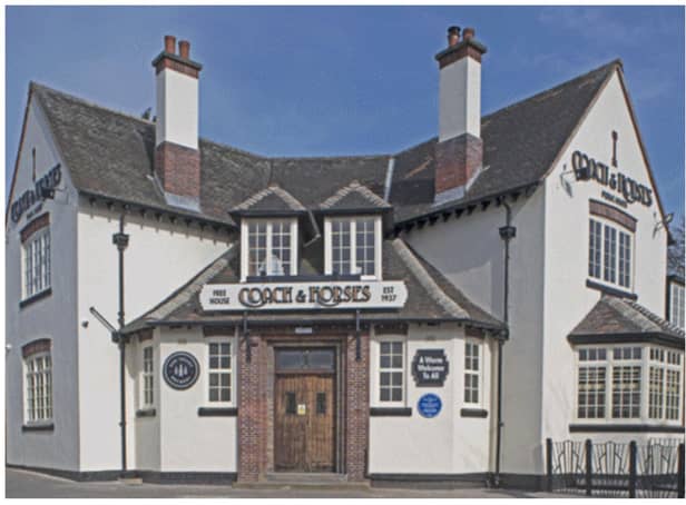 The Coach and Horses has been praised for its design.