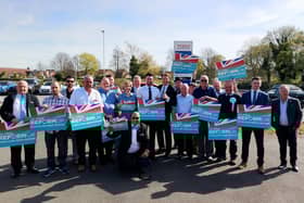 Reform UK deputy leader Richard Tice has visited Doncaster to support the party's mayoral candidate Alexander Jones.