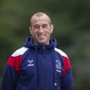 Doncaster Knights head coach Steve Boden. Picture: Tony Johnson.
