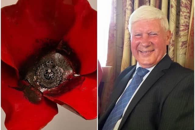 The beautifully crafted poppy, and the late Bill Weir