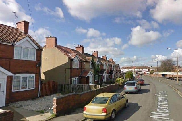 The body of the newborn was found at a property in Rossington