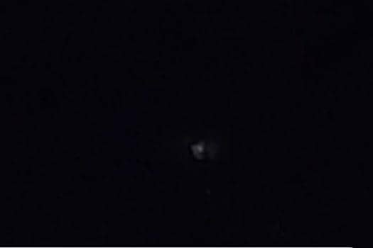 A still from the UFO video
