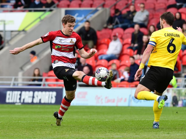 Superb, stooping header to give Rovers the lead - his 20th league goal. Didn't stop all day and was a focal point. Crucial.