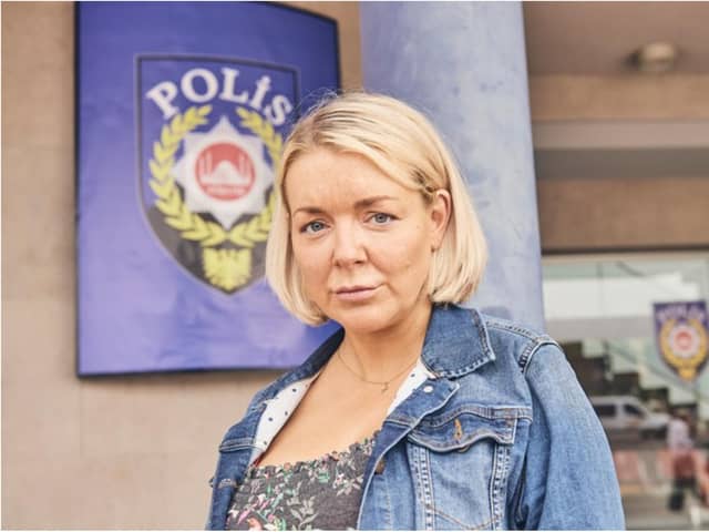 Sheridan Smith stars in gritty new drama No Return. (Photo: ITV).