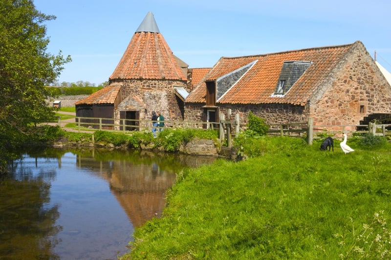 Another Outlander filming location, the Dutch-style Preston Mill sits just outside the East Lothian village of East Linton and was the region's last working watermill - only closing in 1959. Discover what it was like to work there, see the nearby 16th century Phantassie Doocot, then enjoy a walk around the grounds, looking out for otters and other wildlife in the river.