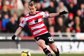 James Coppinger , pictured in action for Doncaster Rovers in 2009. Photo: Mike Hewitt/Getty Images
