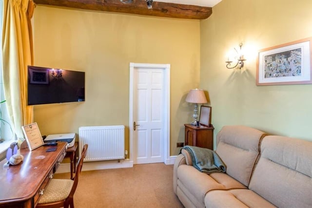 A sitting room and office.