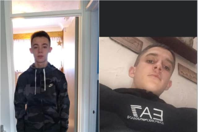 L-R: Daniel Sobieraj and Arlind Nika have both been reported missing from Doncaster