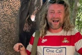 Doncaster Rovers fan Wayne Parkin was killed in a bike crash in Thailand last month.