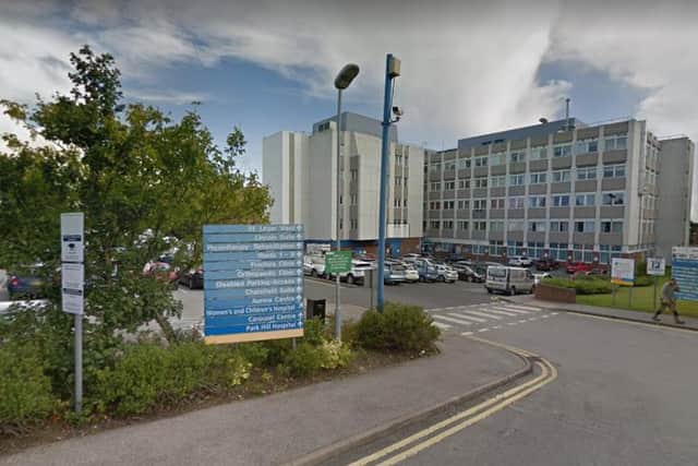 Doncaster Royal Infirmary.