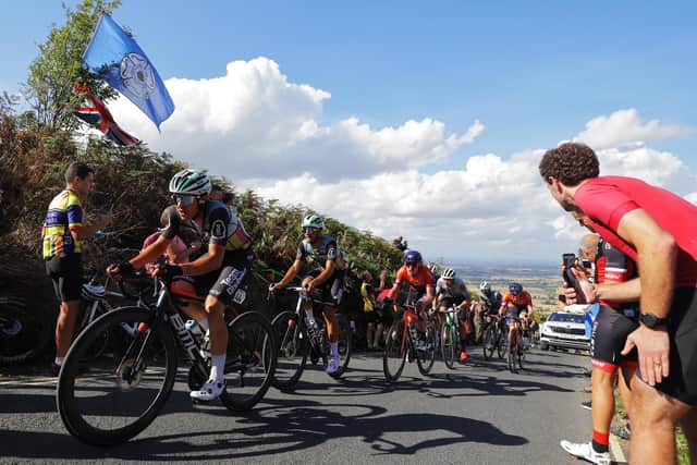 The race will include some punishing cliimbs across South Yorkshire.