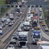 File photo. Motorists are being warned of a 'go slow' protest on the UK's motorway's today (July 4) in a demonstration calling for a cut to fuel prices.