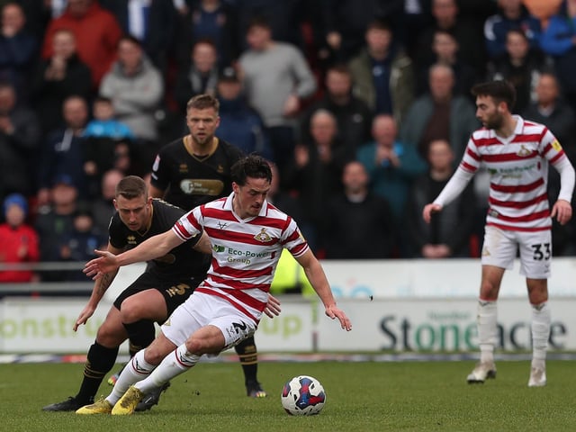 A fairly quiet afternoon but helped Doncaster hold onto their lead.