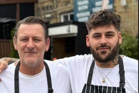 TV actor Chris Walker and son Gabriel will be hosting gourmet nights at a Yorkshire pub.