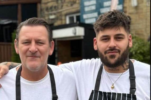 TV actor Chris Walker and son Gabriel will be hosting gourmet nights at a Yorkshire pub.