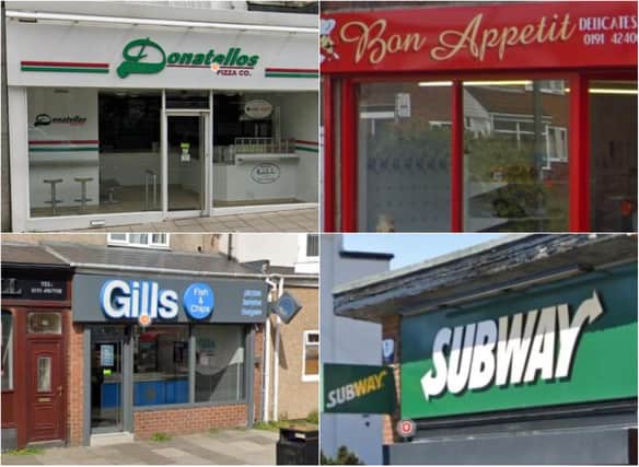 The takeaways which have most recently been given a five star food hygiene rating
