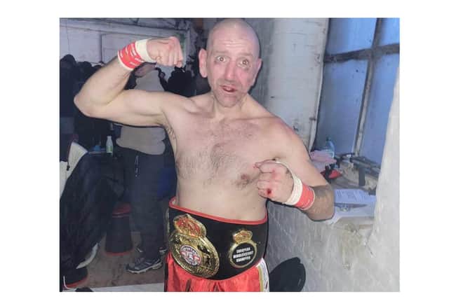 Doncaster bare knuckle boxer Phillip Anthony Hartley has been booted out a fight club after a huge bust-up with its promoter.