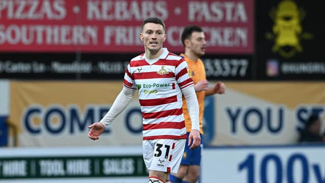 Caolan Lavery could earn his first start for Doncaster Rovers against Mansfield Town.