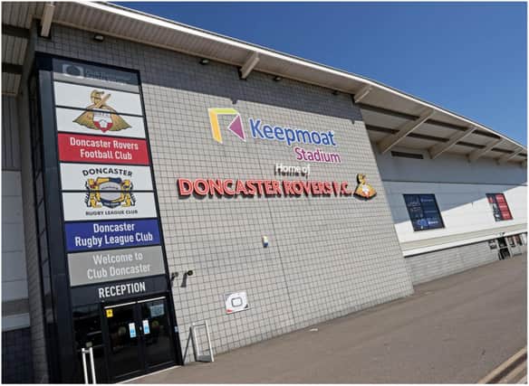 Doncaster's Keepmoat Stadium.