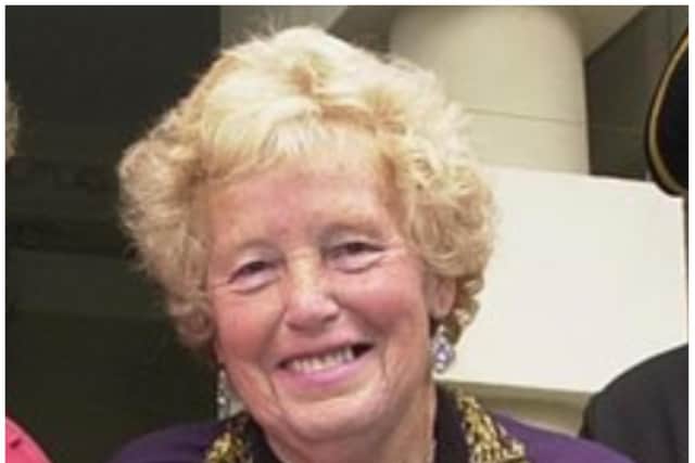 Former mayor of Doncaster Beryl Roberts has died at the age of 93.