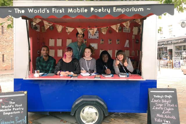 The Poetry Takeaway offers a personalised poetry service