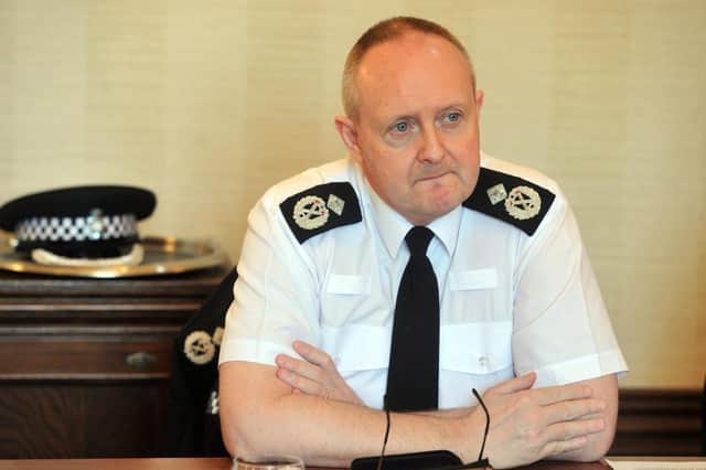 Deputy chief constable Mark Roberts, of South Yorkshire Police