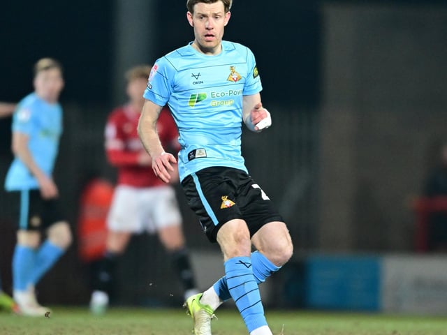 With his first touch he could have scored but somehow scuffed it wide from a few yards out.