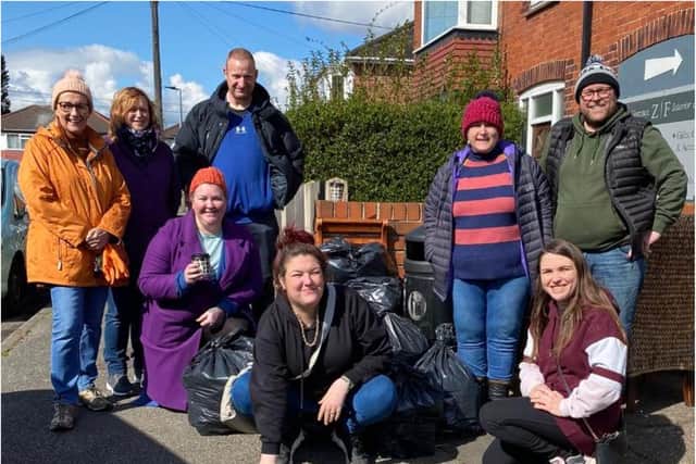 The Wheatley Wombles held their first litter pick over the weekend.