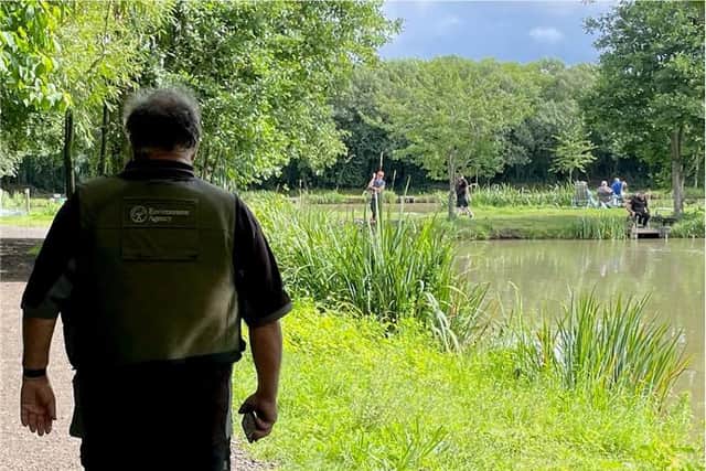 A warning has been issued to illegal anglers