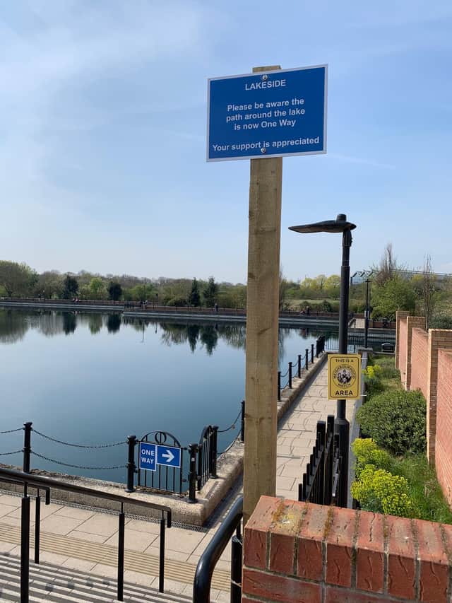 Unsafe activity around Lakeside