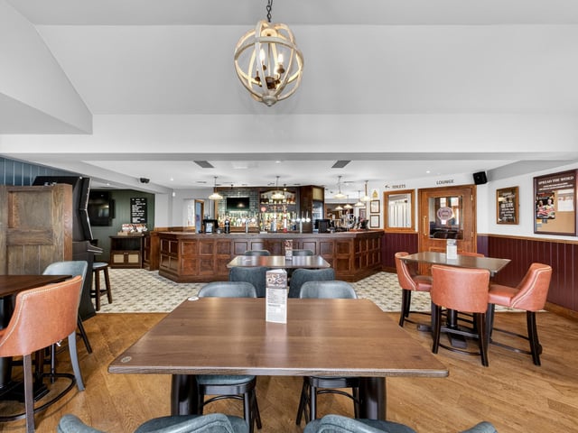 The bar has been given a £338,000 makeover.