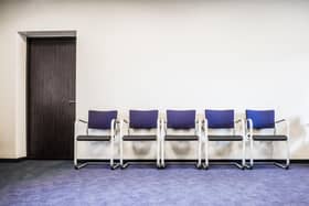 An empty waiting room