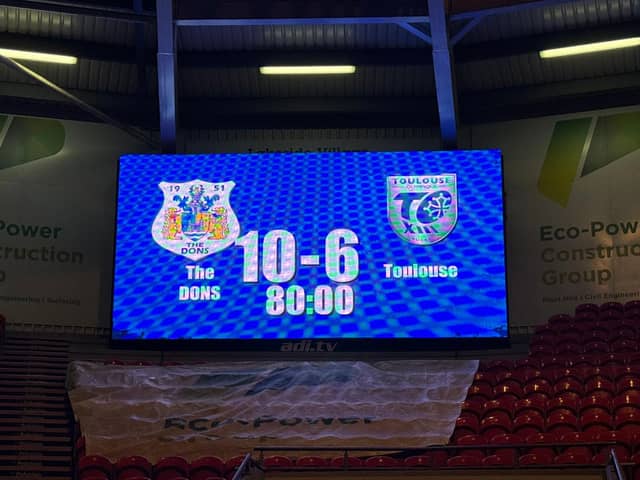 Picture via @Doncaster_RLFC