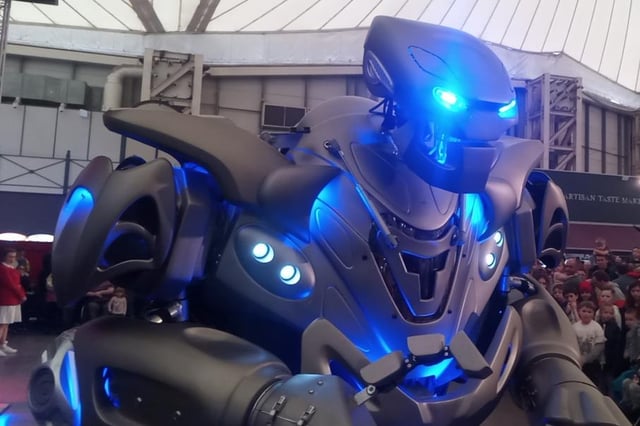 Titan the Robot in the Skyline Pavilion, Butlin's, Minehead