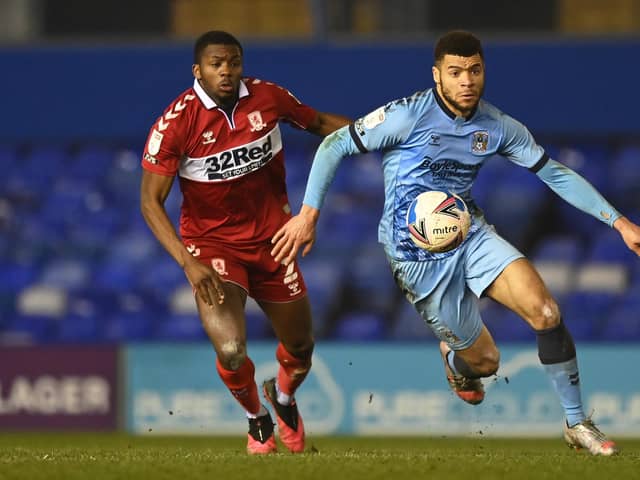 Maxime Biamou was at Coventry for four years. (Photo by Shaun Botterill/Getty Images)