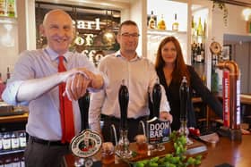 MP John Healey and General Manager James Mault