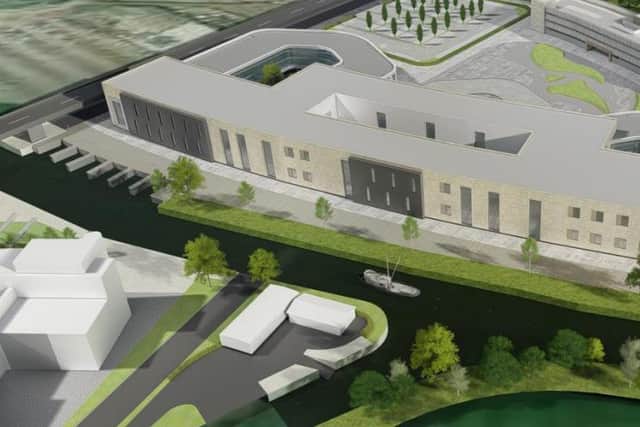 An artist impression of the Waterfront Hospital