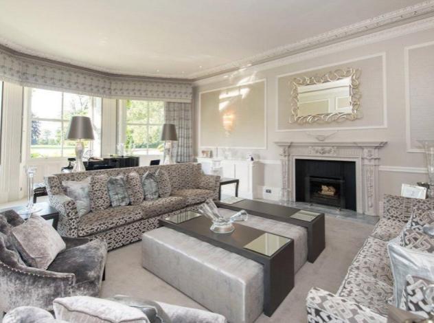 The huge building remarkably includes six grand reception rooms.