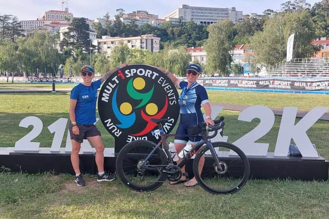 Lucy Brown and Emma Samson competed for GB out in Portugal.
