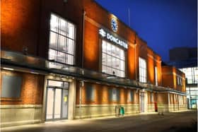 Doncaster railway station.