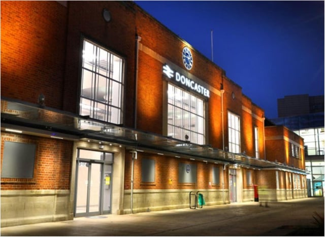 Doncaster railway station.