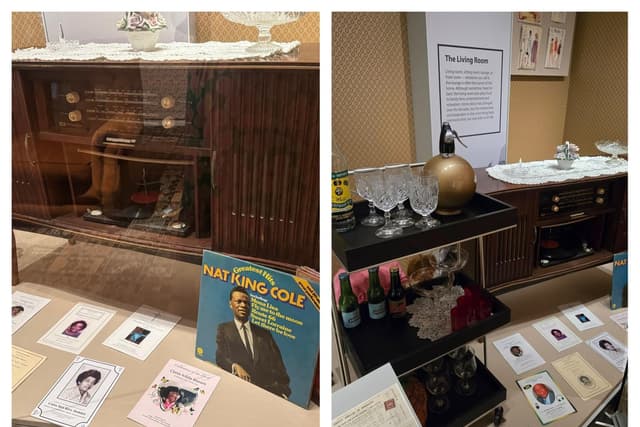 Caribbean living room created at Doncaster museum for Windrush Day