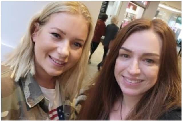 Nicola Hinds (left) and Ann Gath (right) the first time they met in November 2022. 
Ann, 43, launched an online campaign to find a kidney donor in 2021 after her rare blood type meant she struggled finding a suitable transplant match. She received thousands of comments from well-wishers and several people were tested to see if they could give her a kidney, but they were all unsuccessful. That was until complete stranger Nicola Hinds, 36, saw the post and reached out to Ann, saying that she would like to be tested to see if she was a match (Photo: SWNS)