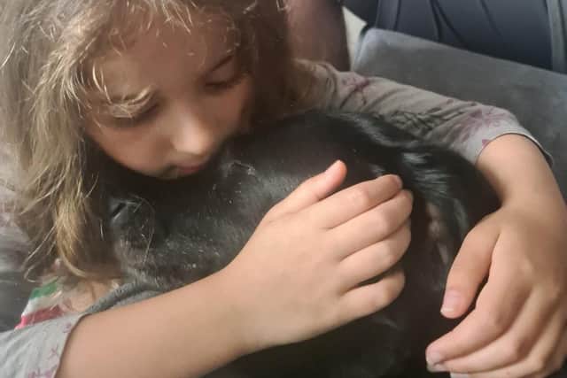 Meeka and Anesha's five-year-old daughter are 'glued' to each other.
